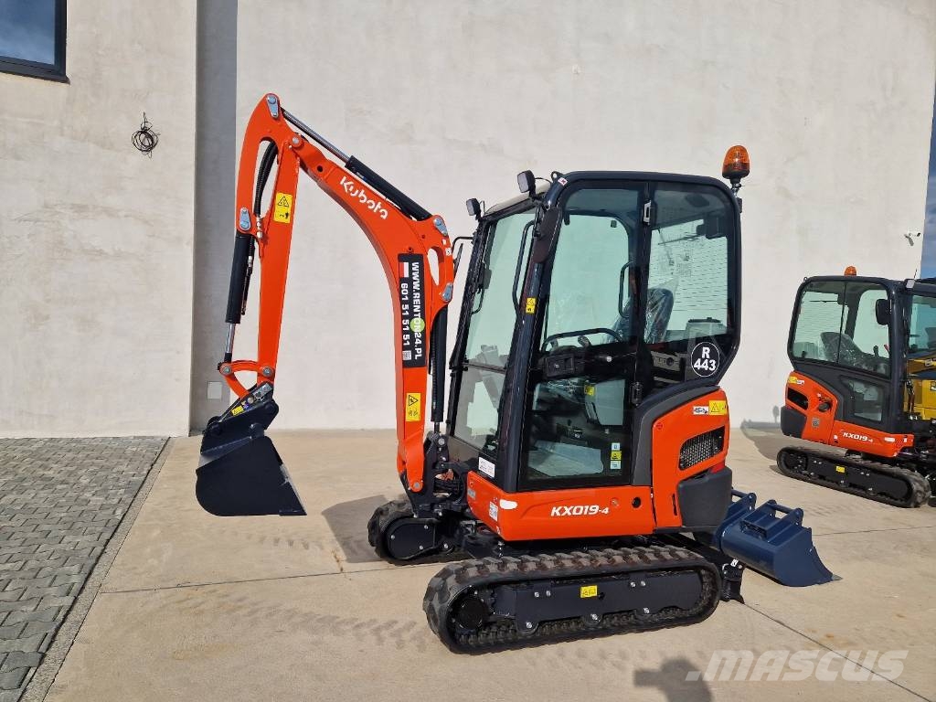 Kubota KX 019-4 jak CAT WACKER JCB R443 Mini pelle < 7t