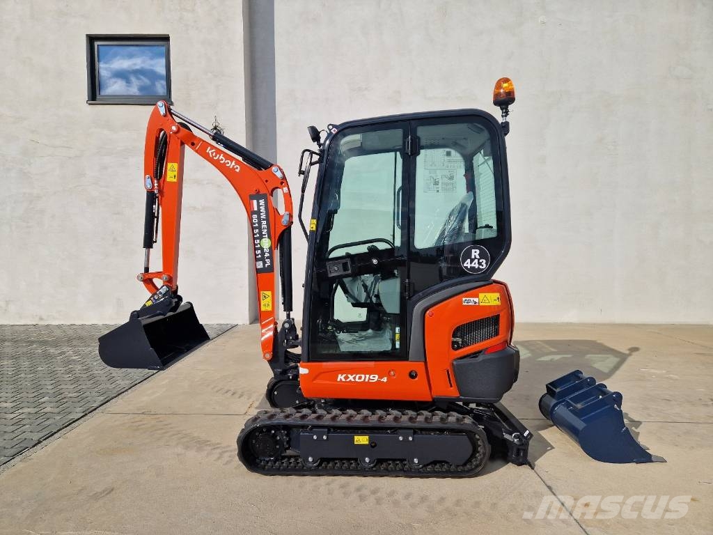 Kubota KX 019-4 jak CAT WACKER JCB R443 Mini pelle < 7t