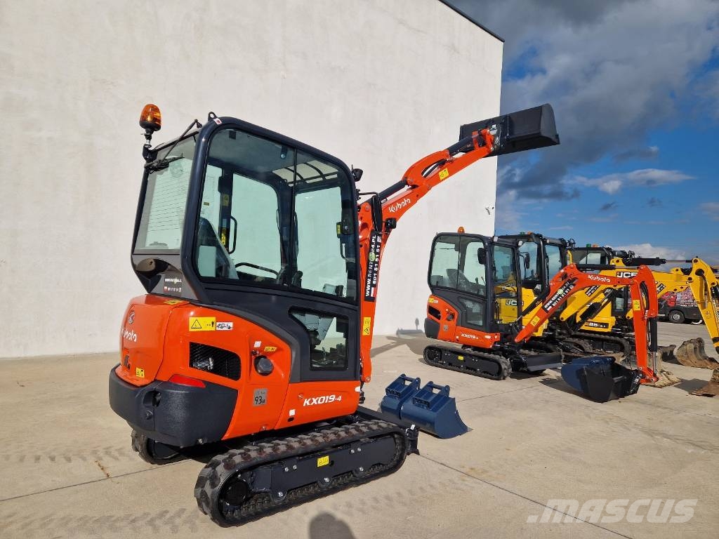 Kubota KX 019-4 jak CAT WACKER JCB R443 Mini pelle < 7t