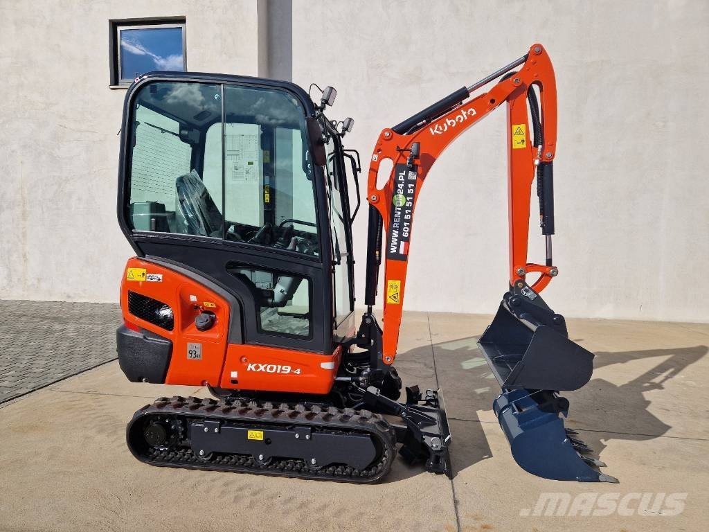 Kubota KX 019-4 jak CAT WACKER JCB R443 Mini pelle < 7t