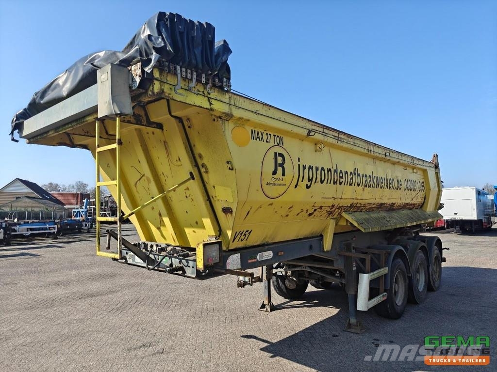 DMC OL 38 T - C 3-Axle BPW - Meiller Steel Tipper - St Tipper semi-trailers