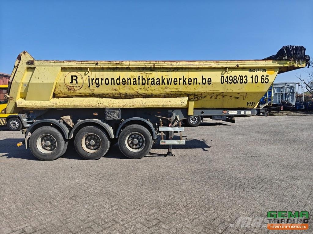 DMC OL 38 T - C 3-Axle BPW - Meiller Steel Tipper - St Tipper semi-trailers