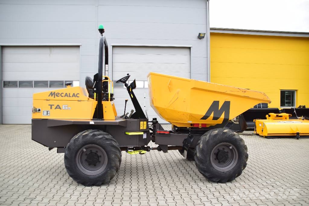 Mecalac TA 6 S Terex Ta6S JCB 6 ton swivel dumper عربات نقل قلابة للمواقع