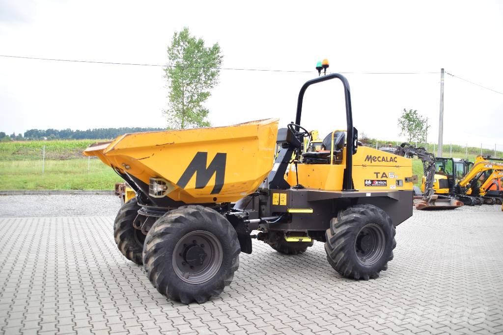 Mecalac TA 6 S Terex Ta6S JCB 6 ton swivel dumper عربات نقل قلابة للمواقع