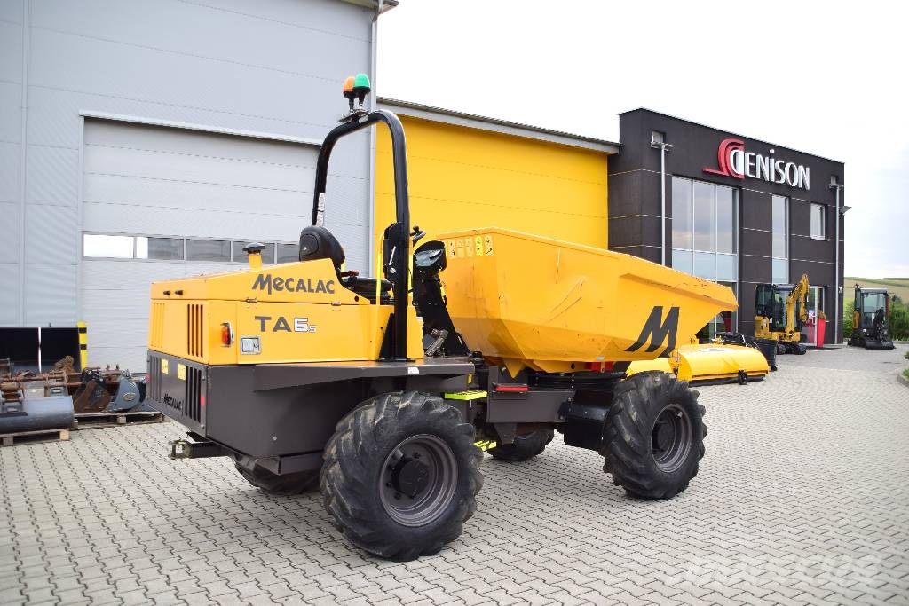 Mecalac TA 6 S Terex Ta6S JCB 6 ton swivel dumper عربات نقل قلابة للمواقع