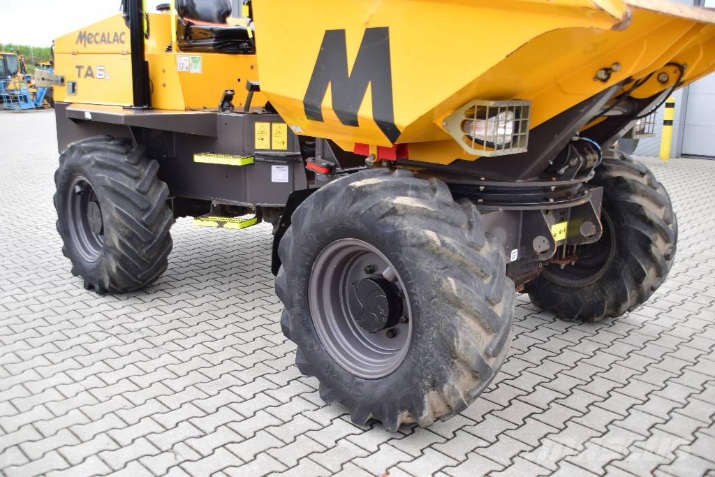 Mecalac TA 6 S Terex Ta6S JCB 6 ton swivel dumper عربات نقل قلابة للمواقع
