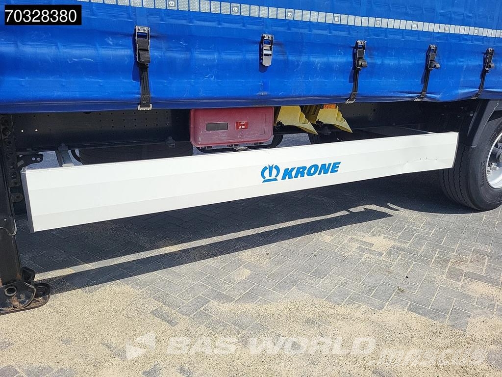 Krone SD 3 axles Anti Vandalism Sliding Roof Perdeli yari çekiciler