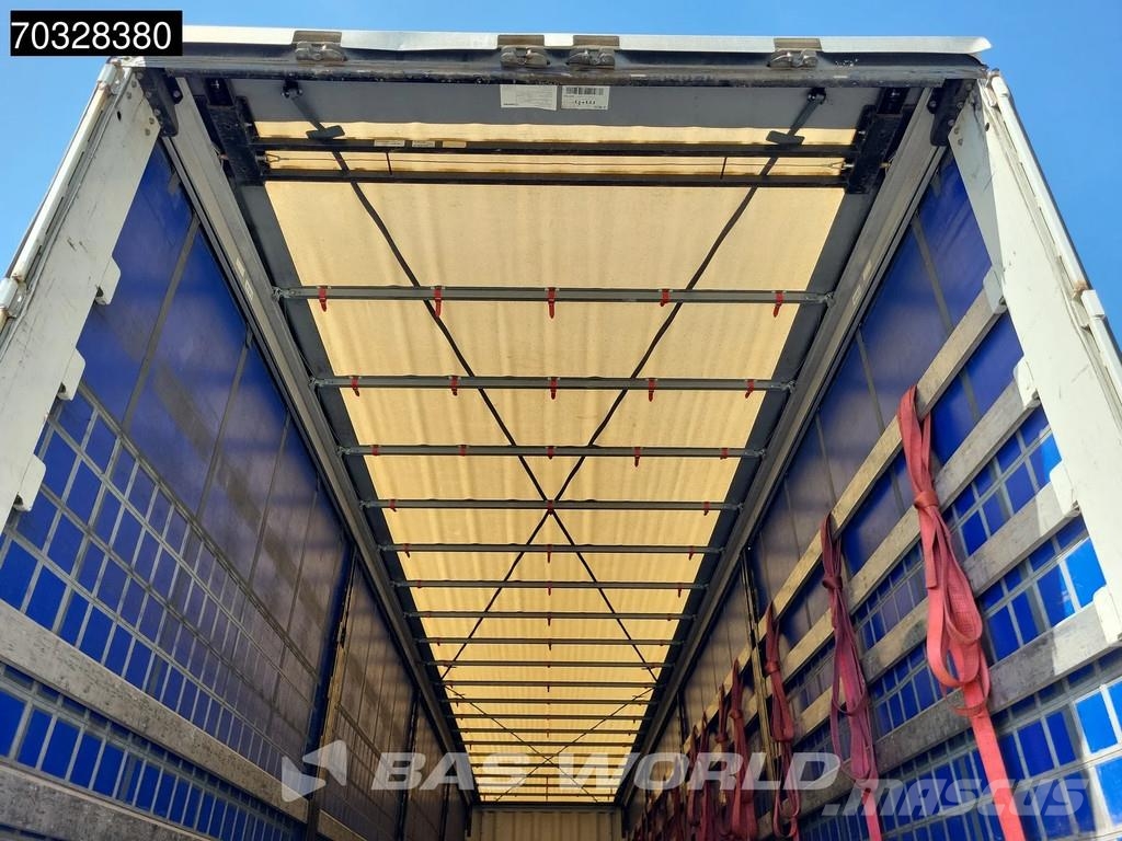 Krone SD 3 axles Anti Vandalism Sliding Roof Perdeli yari çekiciler