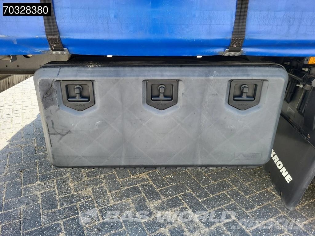 Krone SD 3 axles Anti Vandalism Sliding Roof Perdeli yari çekiciler