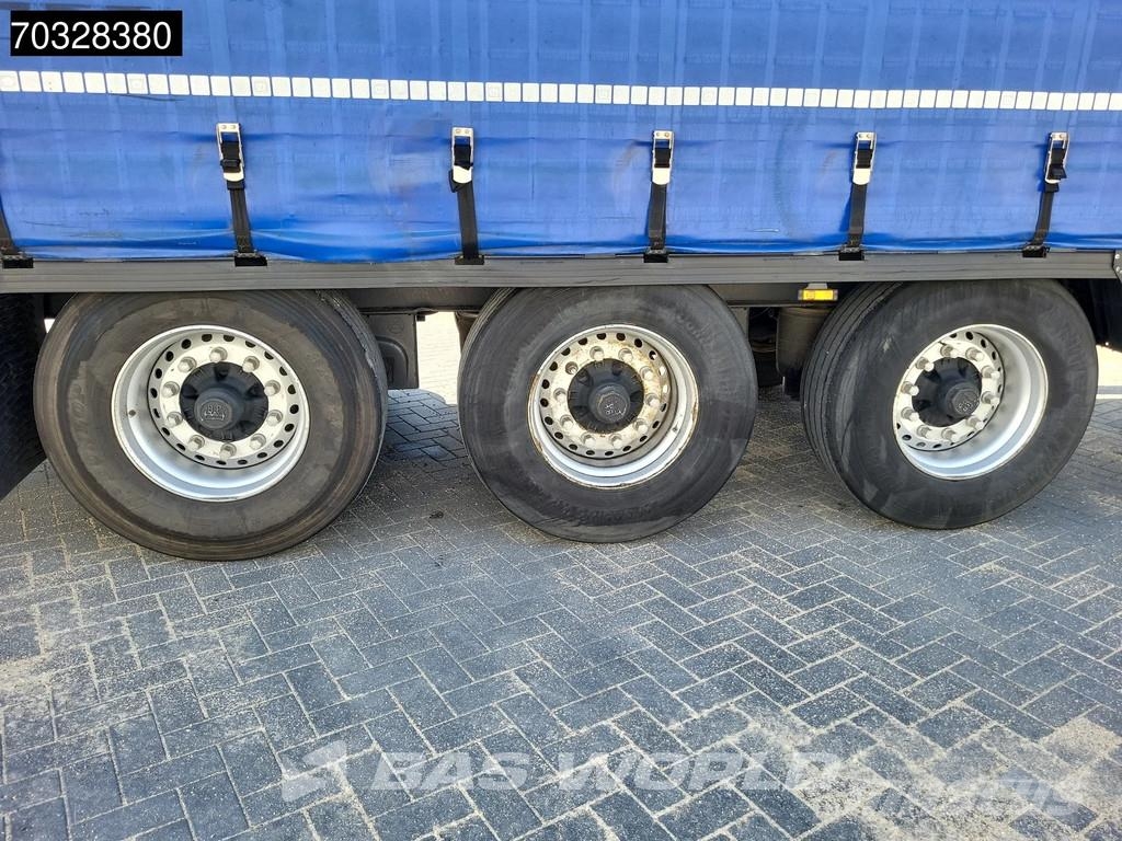 Krone SD 3 axles Anti Vandalism Sliding Roof Perdeli yari çekiciler