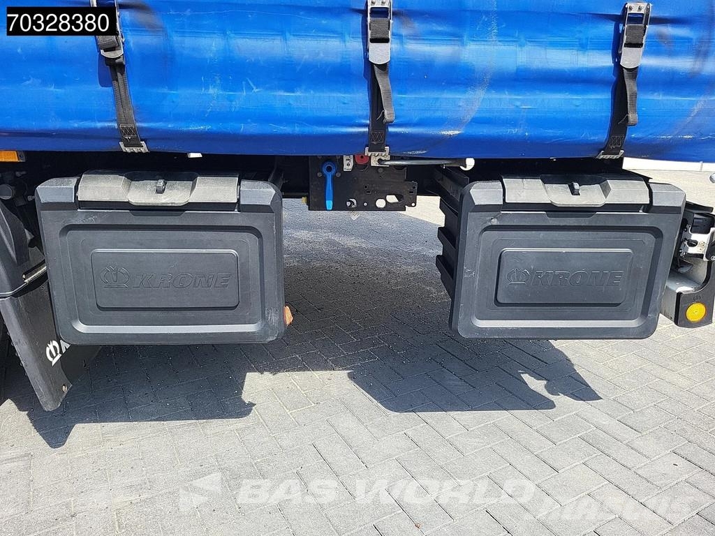 Krone SD 3 axles Anti Vandalism Sliding Roof Perdeli yari çekiciler