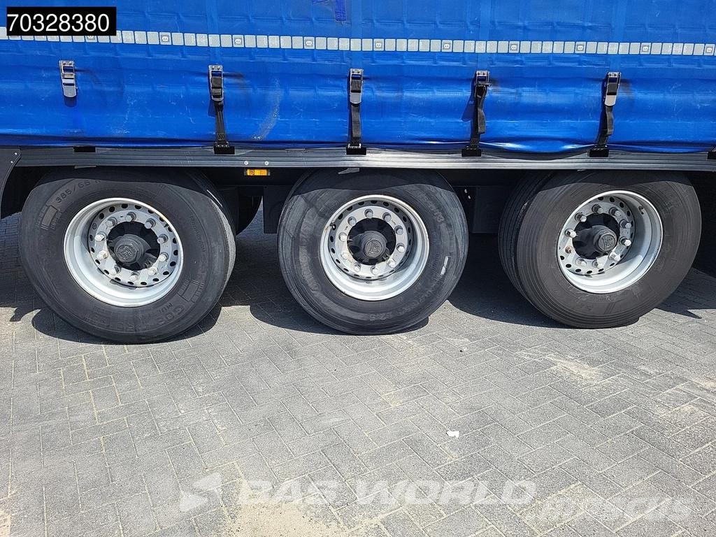 Krone SD 3 axles Anti Vandalism Sliding Roof Perdeli yari çekiciler