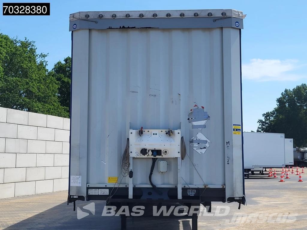 Krone SD 3 axles Anti Vandalism Sliding Roof Perdeli yari çekiciler