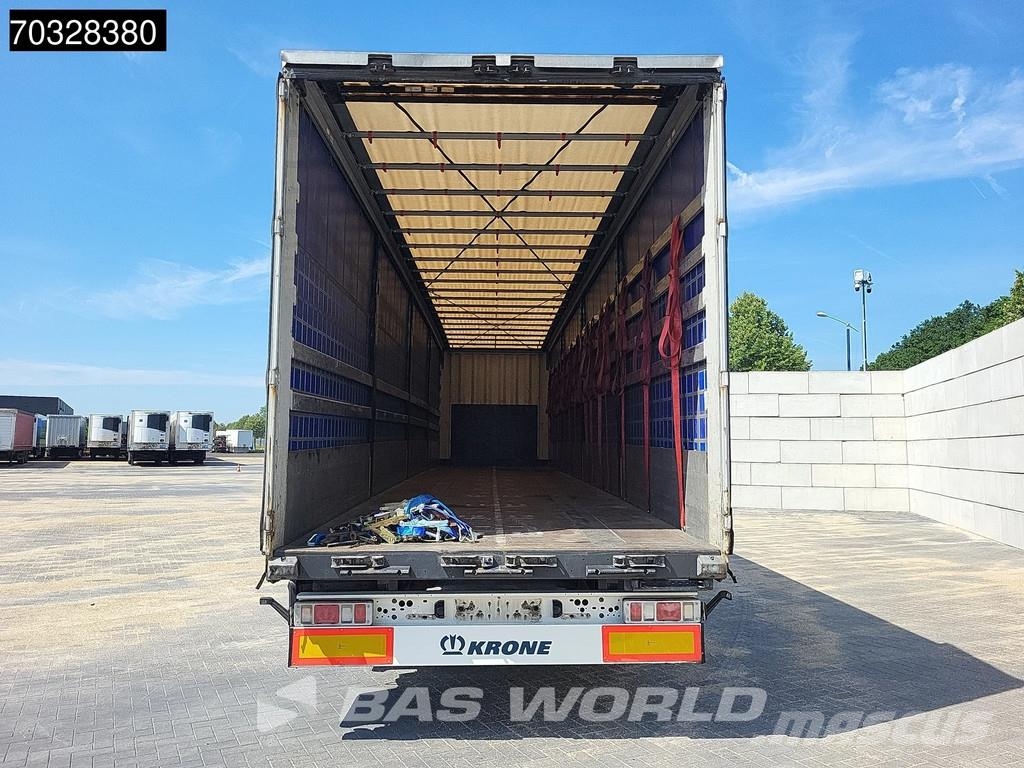 Krone SD 3 axles Anti Vandalism Sliding Roof Perdeli yari çekiciler