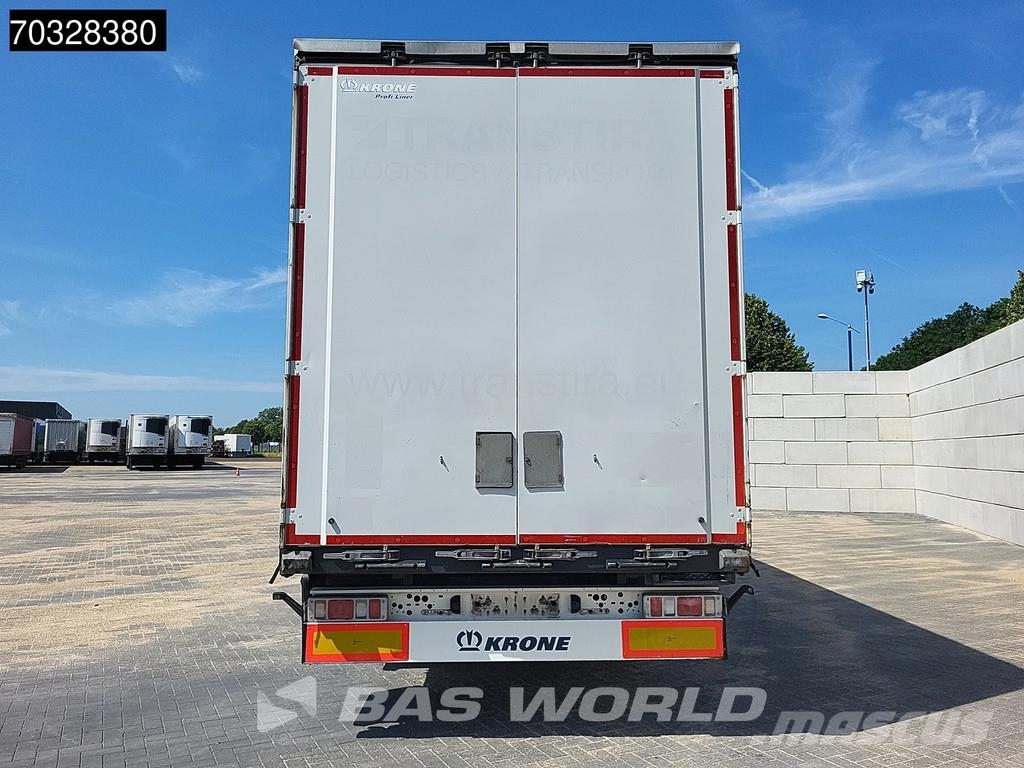 Krone SD 3 axles Anti Vandalism Sliding Roof Perdeli yari çekiciler