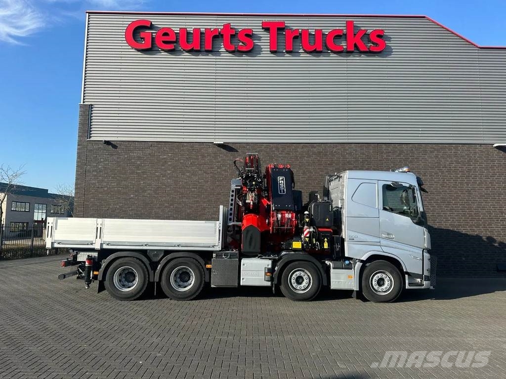 Volvo FH 500 8X4 RF-RT40G FASSI F1450R.2.8 + JIB L826 KR Lastbil med kran