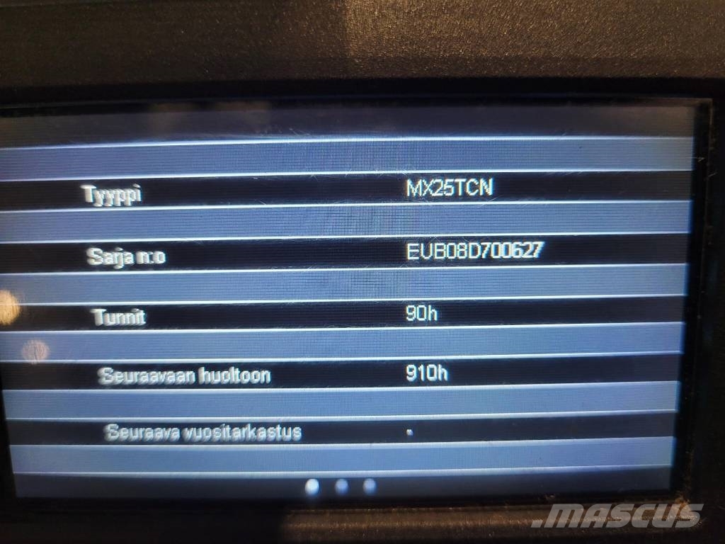 Mitsubishi FB 25 CN ( Litium akku ) شاحنات ذات رافعات شوكية تعمل بالكهرباء