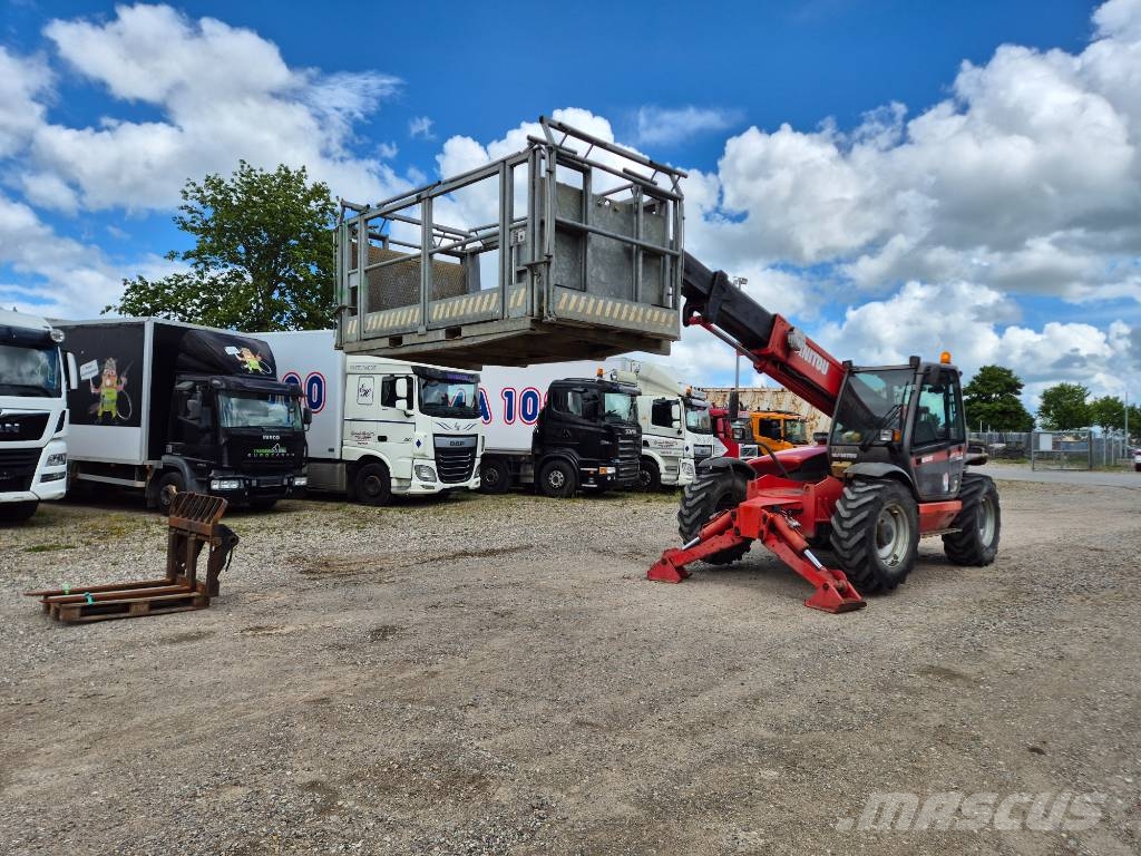 Manitou MT1235 // Platform (REMOTE control) // Forks Ładowarki teleskopowe