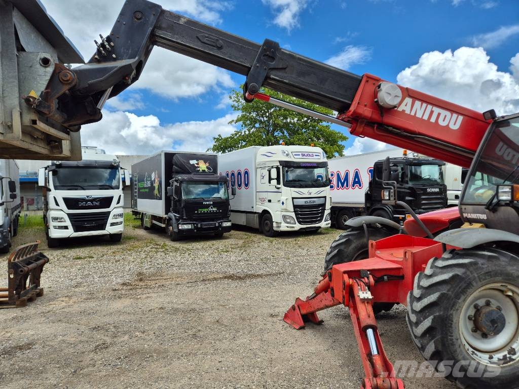 Manitou MT1235 // Platform (REMOTE control) // Forks Ładowarki teleskopowe