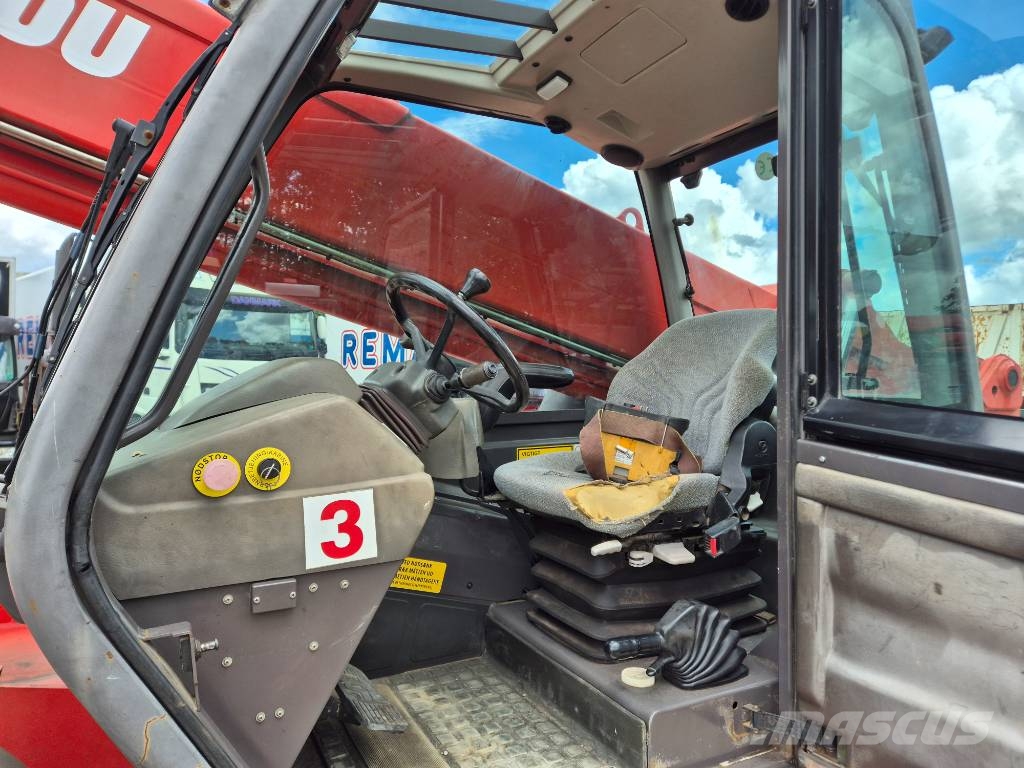 Manitou MT1235 // Platform (REMOTE control) // Forks Ładowarki teleskopowe