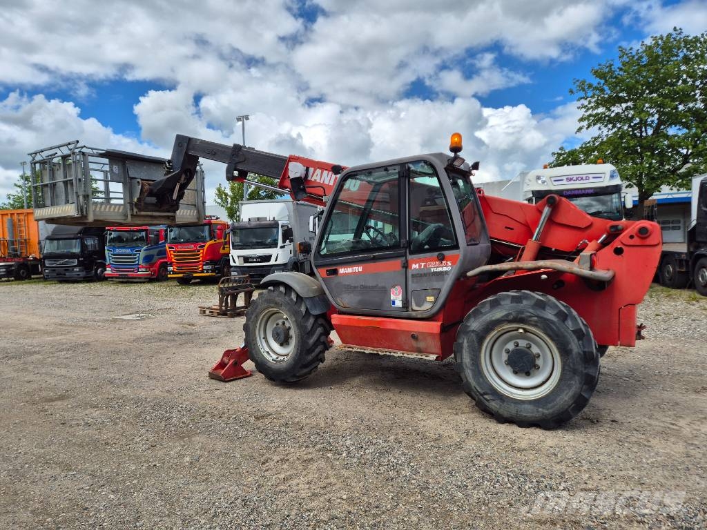 Manitou MT1235 // Platform (REMOTE control) // Forks Ładowarki teleskopowe
