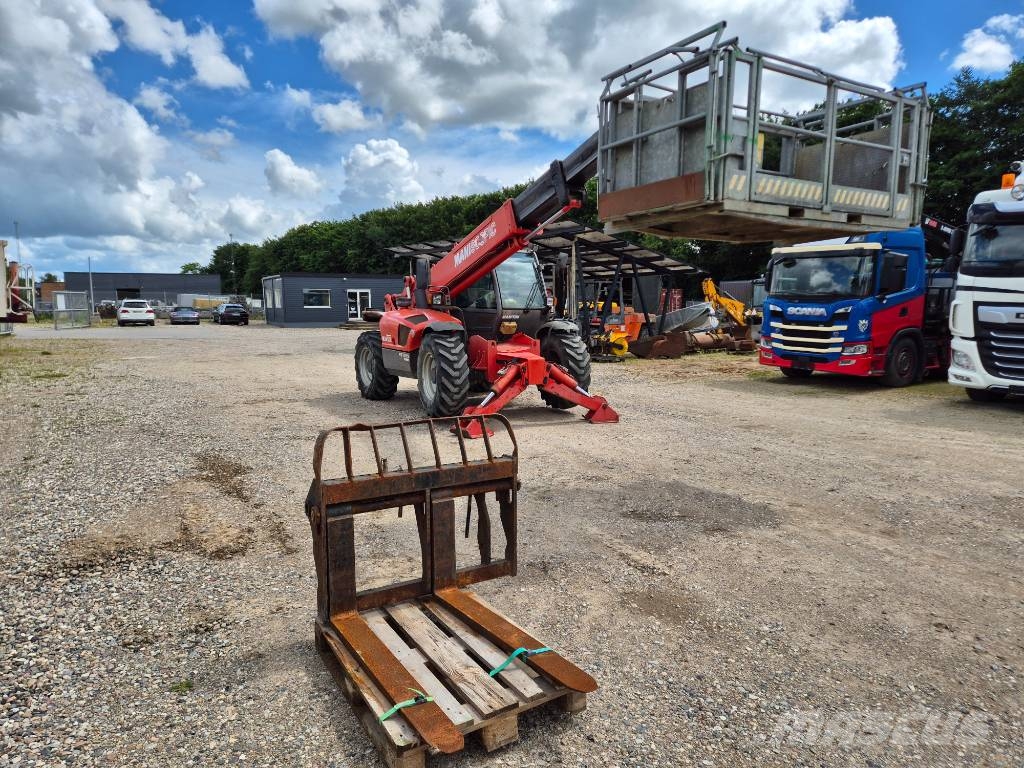 Manitou MT1235 // Platform (REMOTE control) // Forks Ładowarki teleskopowe