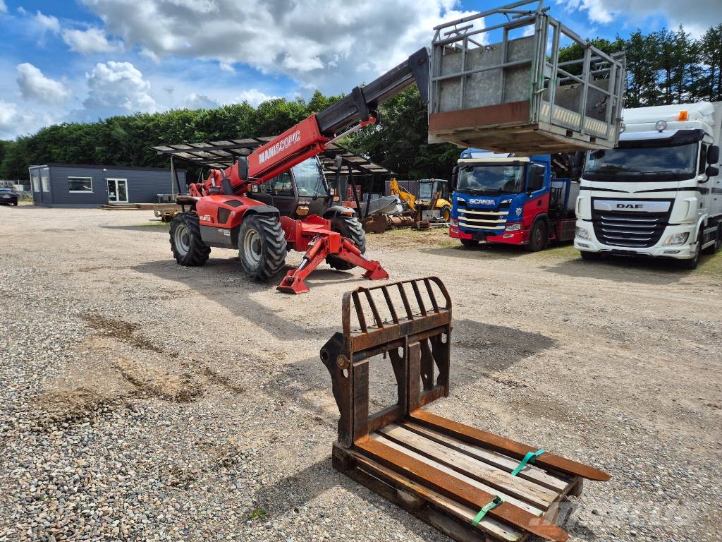 Manitou MT1235 // Platform (REMOTE control) // Forks Ładowarki teleskopowe