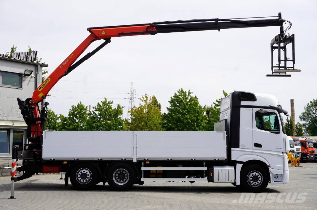 Mercedes-Benz Actros 2545 MP5 / 60 tho. km / Palfinger PK 18.001 Camiones grúa