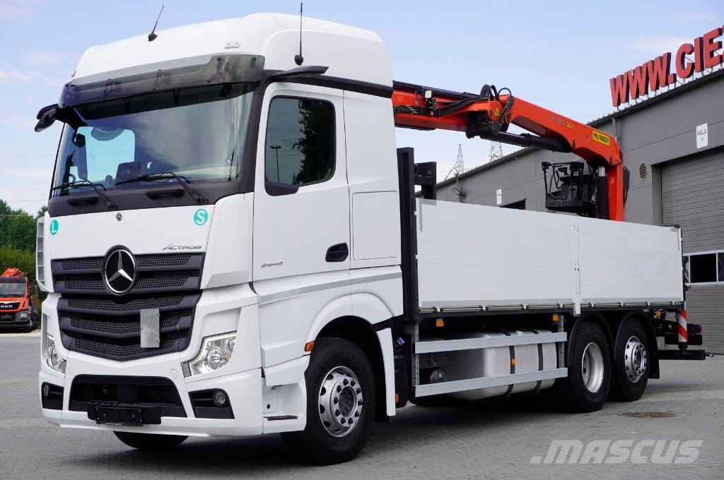 Mercedes-Benz Actros 2545 MP5 / 60 tho. km / Palfinger PK 18.001 Camiones grúa