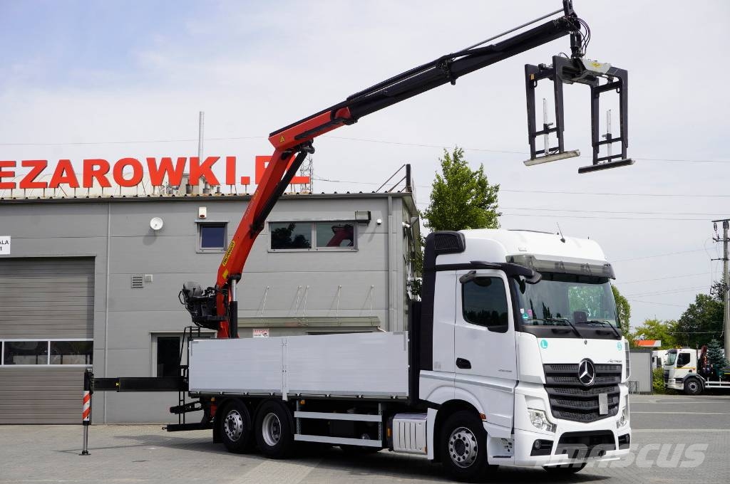Mercedes-Benz Actros 2545 MP5 / 60 tho. km / Palfinger PK 18.001 Camiones grúa