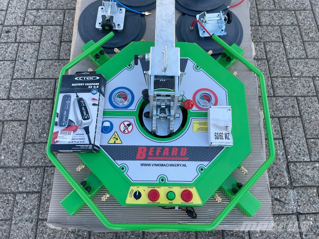 Befard XP 602 vacuumheffer Grijpers