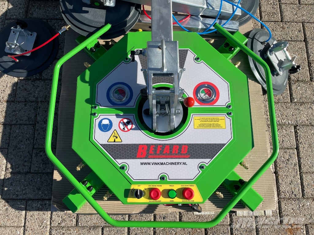 Befard XP 602 vacuumheffer Grijpers