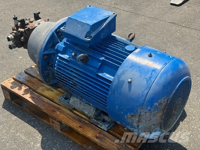 Rexroth Bosch 55 KW ELECTRIC MOTOR+ HYDRAULIC PUMP Hidráulicos