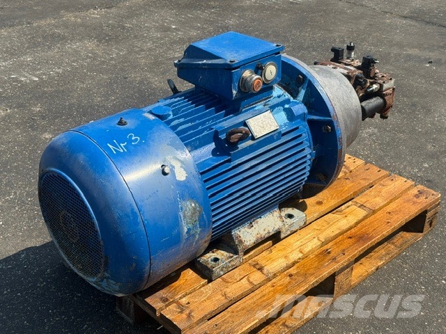 Rexroth Bosch 55 KW ELECTRIC MOTOR+ HYDRAULIC PUMP Hidráulicos
