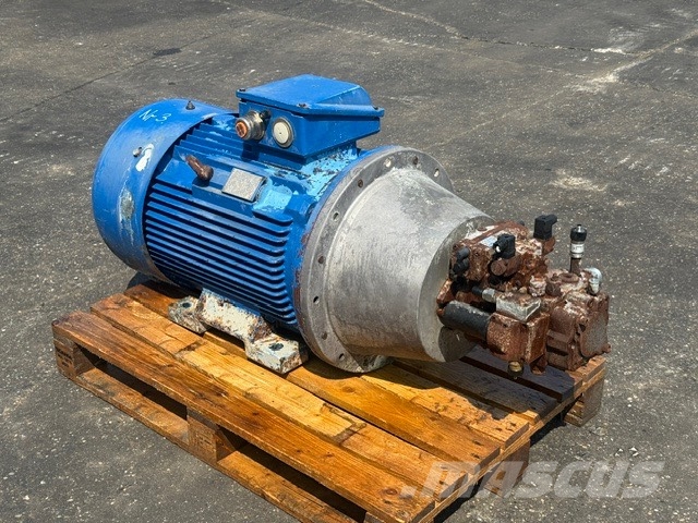 Rexroth Bosch 55 KW ELECTRIC MOTOR+ HYDRAULIC PUMP Hidráulicos