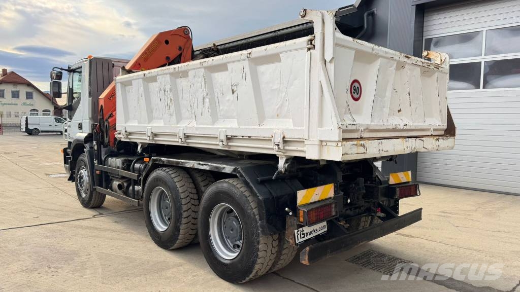 Iveco TRAKKER AD260T44 6x4 Meiller tipper - PK23500 Billenő teherautók