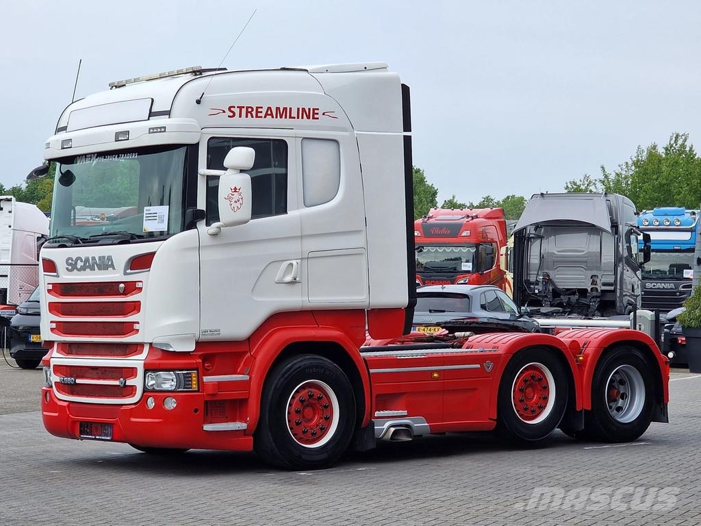 Scania R580 V8 Highline 6x2/4 - PTO/Hydraulic - Full air Çekiciler