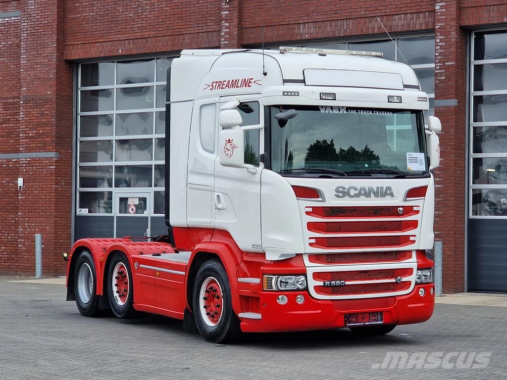 Scania R580 V8 Highline 6x2/4 - PTO/Hydraulic - Full air Çekiciler
