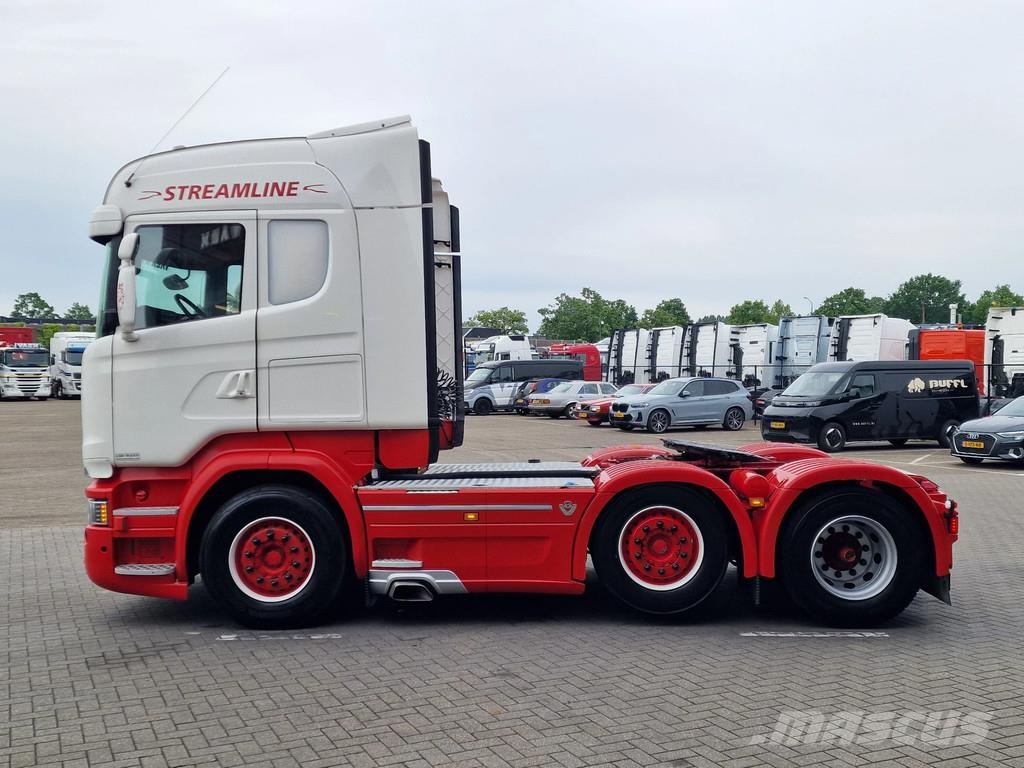 Scania R580 V8 Highline 6x2/4 - PTO/Hydraulic - Full air Çekiciler