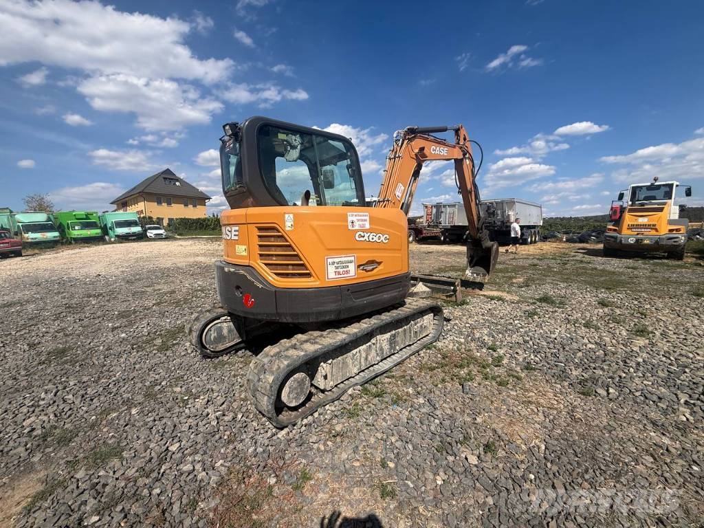 CASE CX60C Minigraafmachines < 7t
