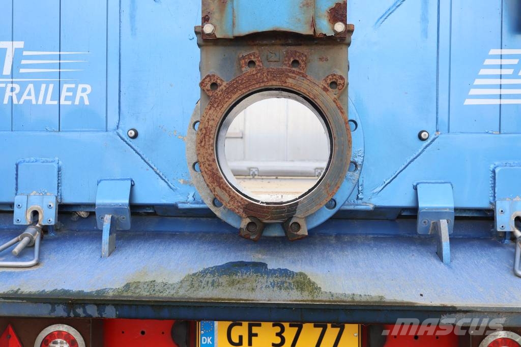 AMT TK400 4 akslet 60 m3 fisketrailer Damperli çekiciler