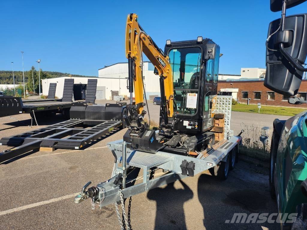 Sany Lagerkampanj 1.8 T Med Släp i Lager Minibagger < 7t