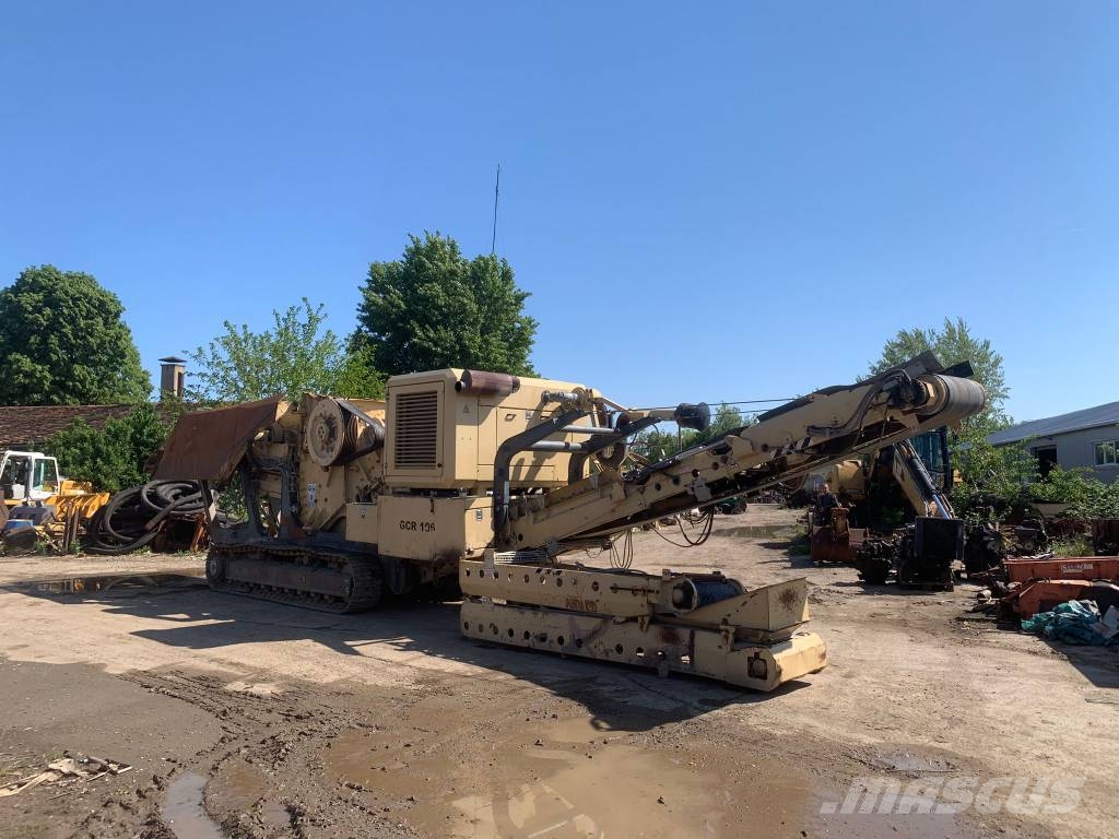 REV GCR106 الكسارات المتنقلة