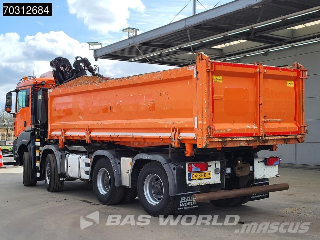 MAN TGS 41.440 TGS 8X8 Palfinger Q170Z Crane 8x8 Wide- Pašizgāzējs