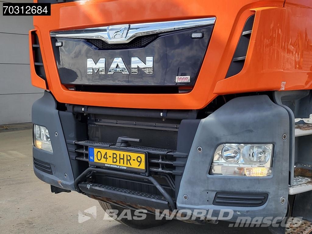 MAN TGS 41.440 TGS 8X8 Palfinger Q170Z Crane 8x8 Wide- Pašizgāzējs