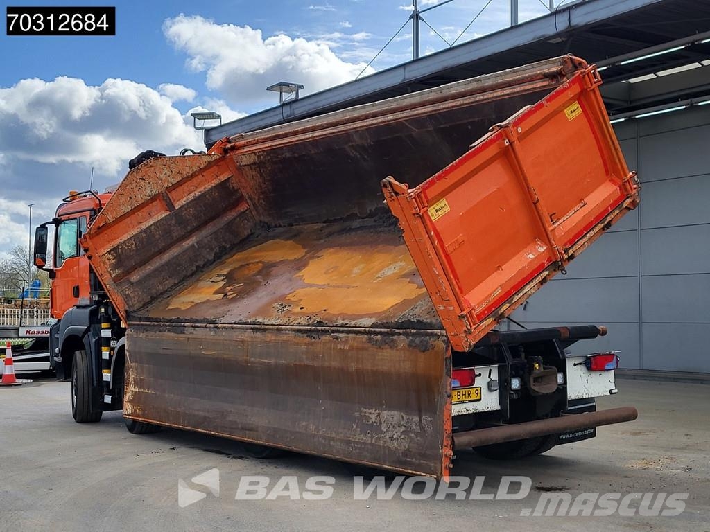 MAN TGS 41.440 TGS 8X8 Palfinger Q170Z Crane 8x8 Wide- Pašizgāzējs
