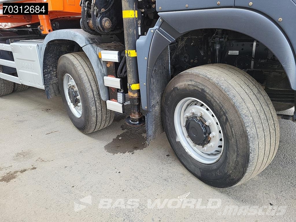 MAN TGS 41.440 TGS 8X8 Palfinger Q170Z Crane 8x8 Wide- Pašizgāzējs