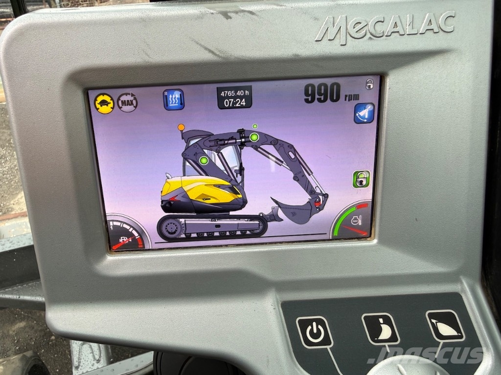 Mecalac 8 MCR Rupsgraafmachines