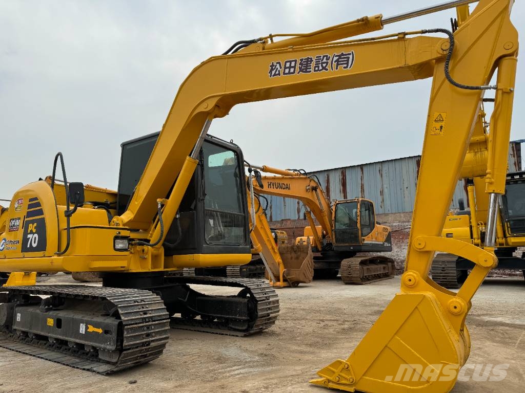 Komatsu PC 70 Mini bagri <7t