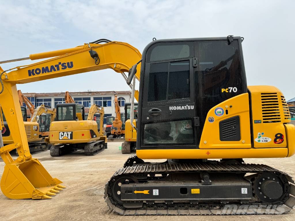 Komatsu PC 70 Mini bagri <7t